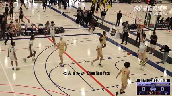 中国新星郇斯楠EYBL赛场爆发 单场21+16硬撼全美第一高中生